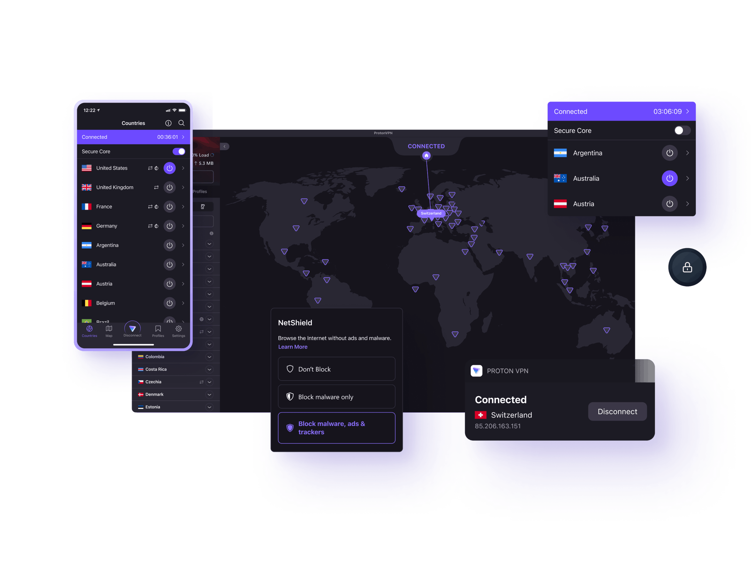 從任何地方取得安全的台灣 IP 位址 | Proton VPN
