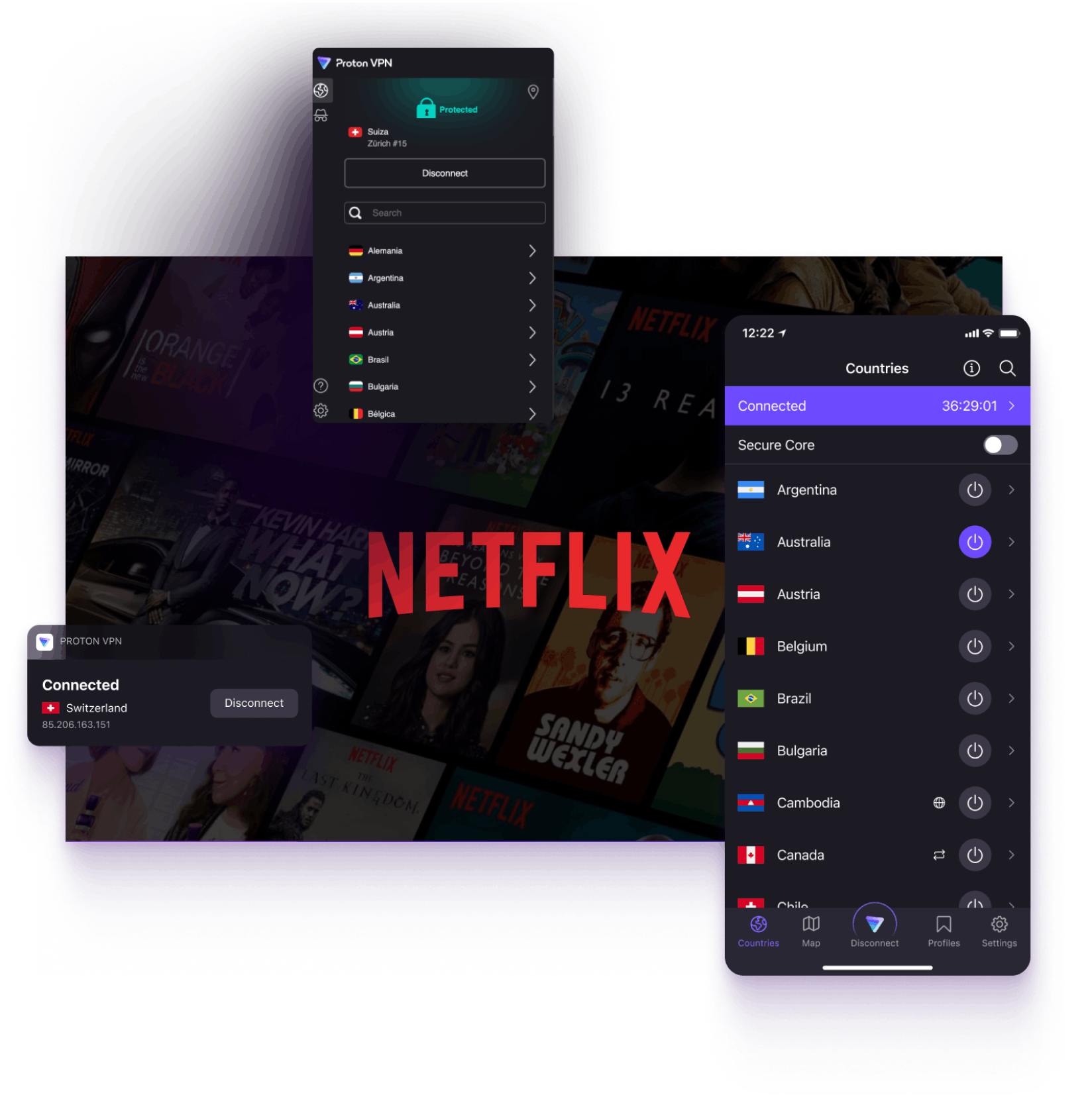 High-speed Netflix VPN - Watch Netflix from anywhere | Proton VPN